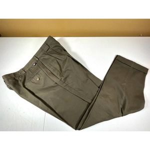 TOMMY HILFIGER Brown CORDUROY Pleated Pants Men's Size 38x30 New w/ Tags